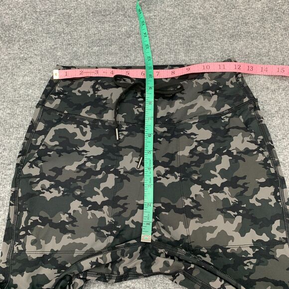 CRZ Yoga Jogger Womens XS Extra Small Camo Side Pockets Elastic Waist Pull On - Picture 5 of 10